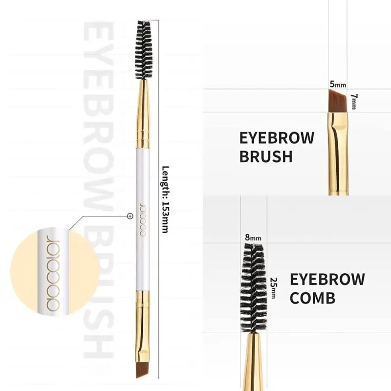 Docolor  Eyebrow Brush+Eyebrow Comb Beauty Eyebrow Brush Professional Makeup Brushes For Eye Brow Brush Eye Blending Brush