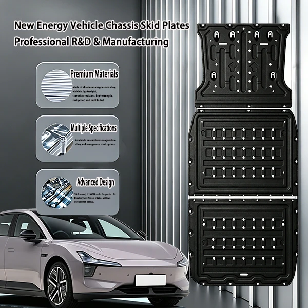 Xpeng MO3 Three-Electric System Protection Accessories (Manganese Steel & Magnesium Aluminum Alloy Guard Plate)