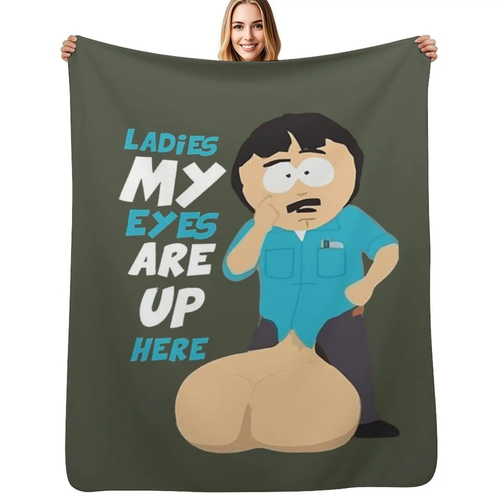 

South Park Big Balls Throw Blanket Air Conditioner Soft Blanket for Office Home