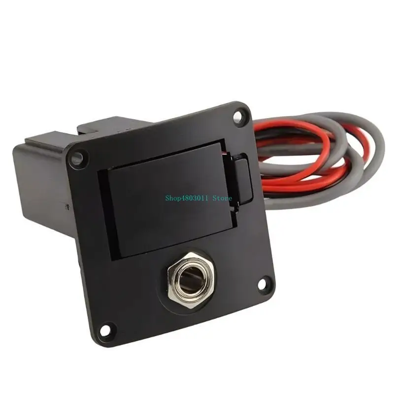 

T3LD Acoustic Guitar Pickup Active Guitar Piezo Pickup 2-Bands EQ Tuner for Acoustic Guitar Amplifier Enduring