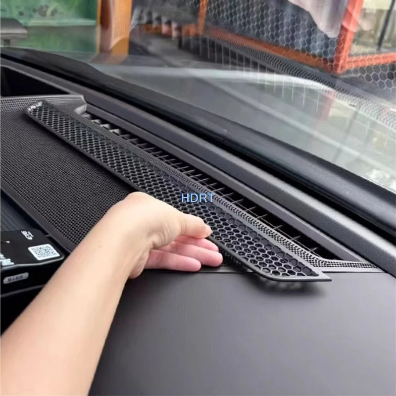 

Для GWM Tank 500 2022+ — Аксессуары для стайлинга автомобиля: пылезащитные накладки на дефлекторы кондиционера, аудиосистему и приборную панель