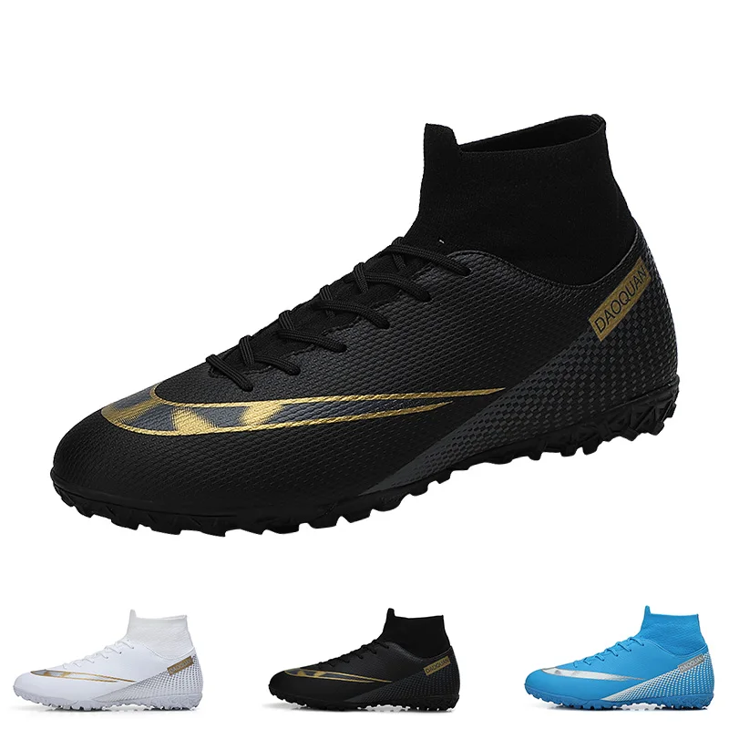 

2024 Futsal Shoes For Man Large Size Studded Boots Breathable Turf Soccer Shoes Teenagers Outdoor Trainers Dropshipping Store