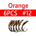 6 Piezas Tamaño 12 Naranja