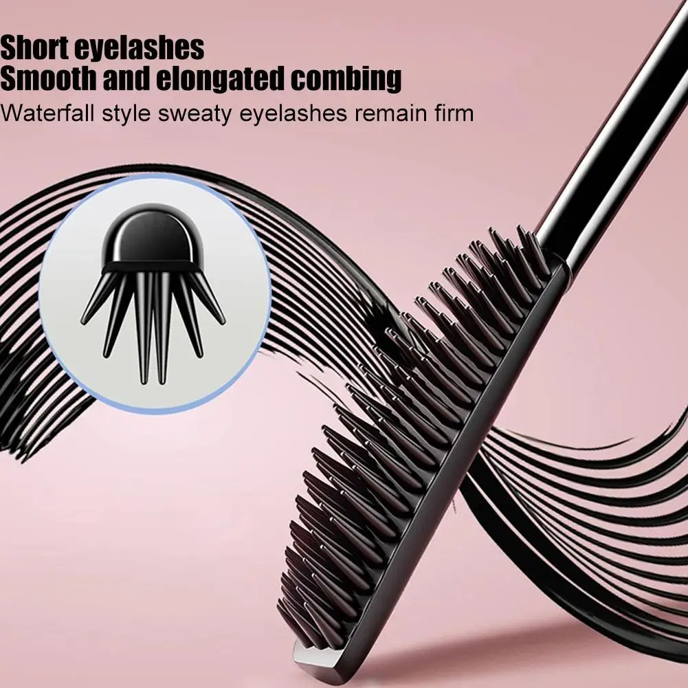 Waterproof Mascara Lengthening Curling Long Lasting Quick Lash Extension Makeup Women Drying Mascara Curled Eyelash G0B1