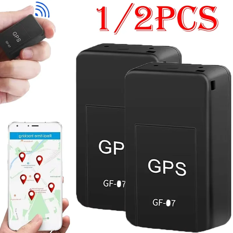 Mini GF-07 GPS Car Tracker Multifunctional Universal Strong Magnetic Mount Real Time Tracking Anti-lost Locator Auto Accessories