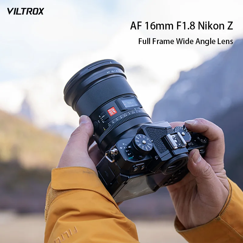 VILTROX 16mm 24mm 35mm 50mm 85mm F1.8 Nikon Z Lens Auto Focus Full Frame Wide Angle Prime camera mount Lera mount Lens for Nikon