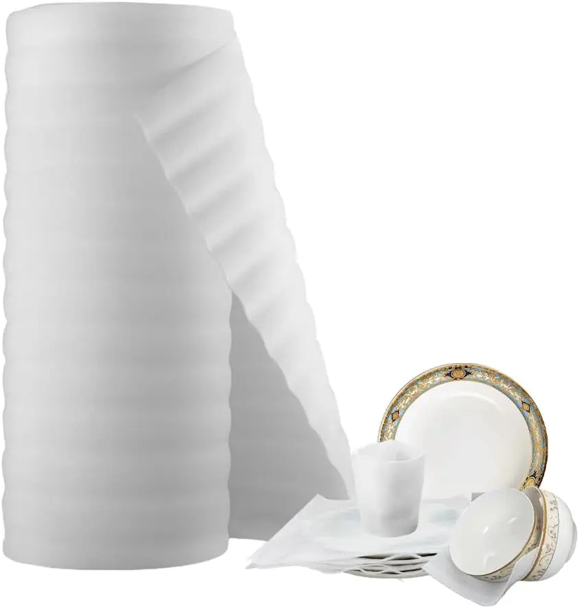 

Foam Wrap Roll 11.5" x 394" (33FT) Cushion Protection for Fragile Items, Packing Sheets 30CM x 10M