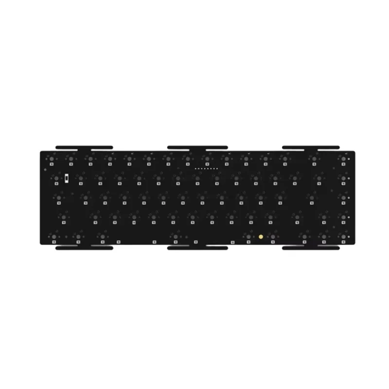 

WEIKAV NUT65 печатная плата 1,6 мм 8-контактная магнитная сенсорная игла без паза, дизайн с пятью лампами, аксессуары для механической клавиатуры
