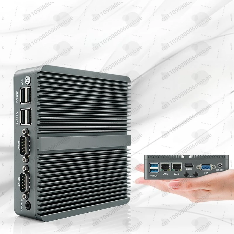 Picture 4: J1900 fanless industrial computer micro host dustproof, shockproof and high temperature resistant industrial control computer