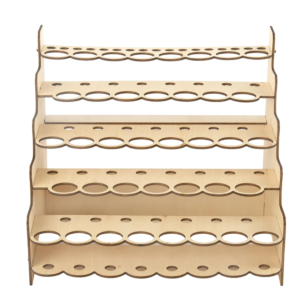 

Модельный органайзер для краски, многослойная изысканная полка для пигментов «сделай сам», с несколькими слотами для хранения, организации использования, тип 2