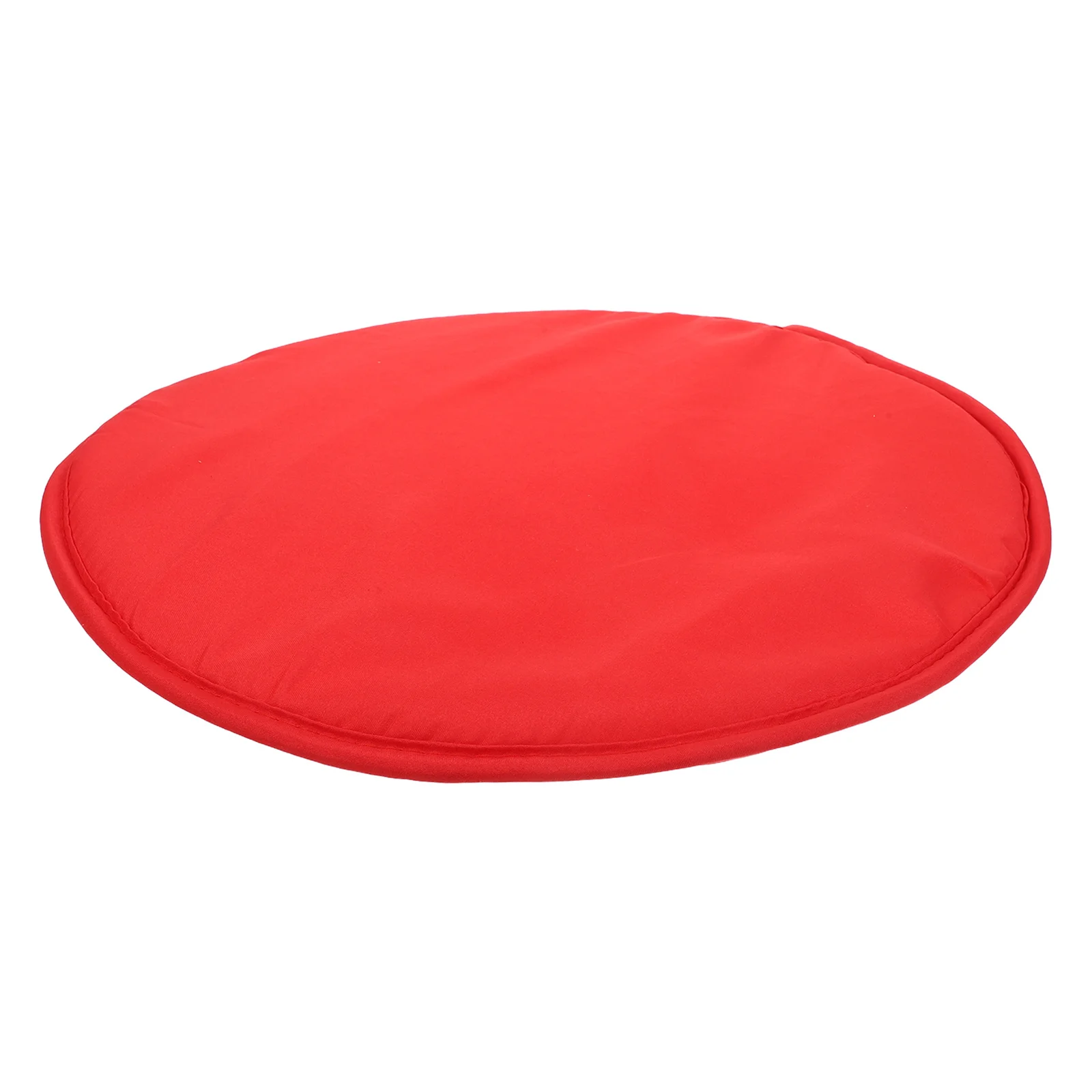 

1Pcs Thickened Round Seat Cushion Red Diameter 38Cm Sponge Chair Cushion for Home Office Dining Restaurant Comfortable Seat Pad