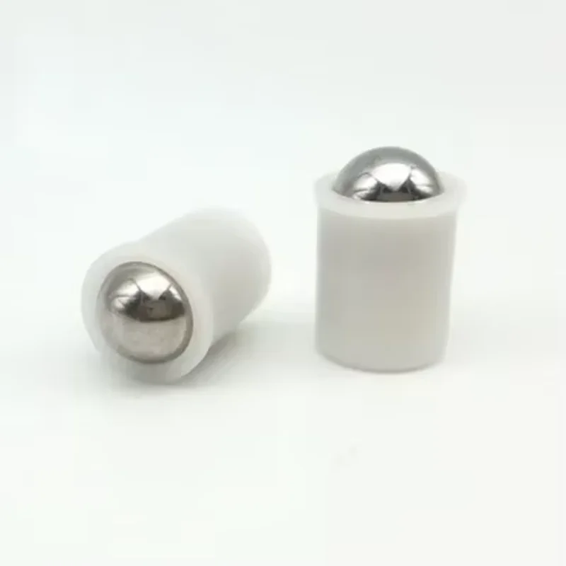 

TBRHZMK 5pcs M3 M4 M5 M6 Polyacetal body Positioning spring bead Step press-in Ball plunger 4mm-9mm length ZC101-2