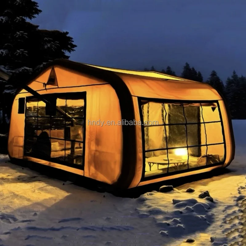 

ST Hot Selling Waterproof Inflatable Air Winter Tent for Outdoor Party Camping