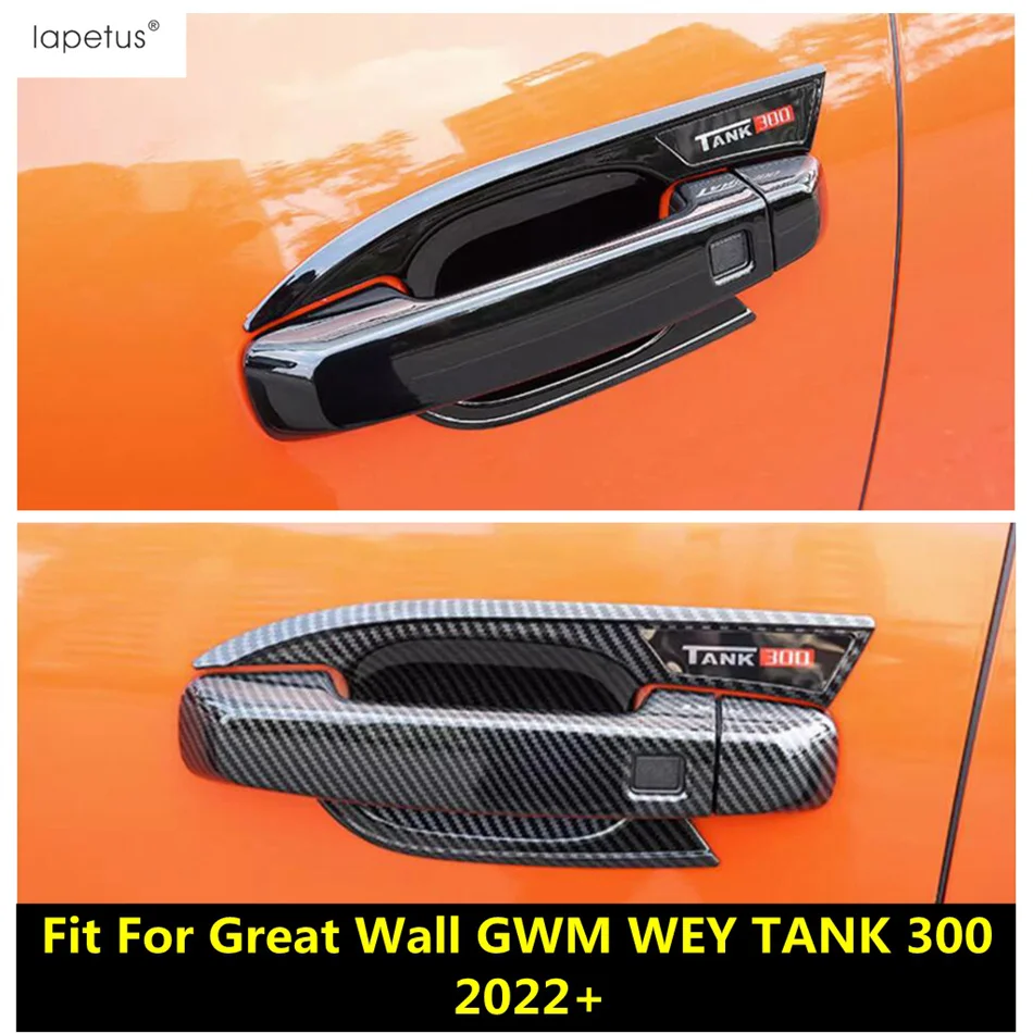 

For Great Wall GWM WEY TANK 300 2022 2023 Car External Door Handle Bowl Wrist Anti Scratch Protection Cover Trim Accessories