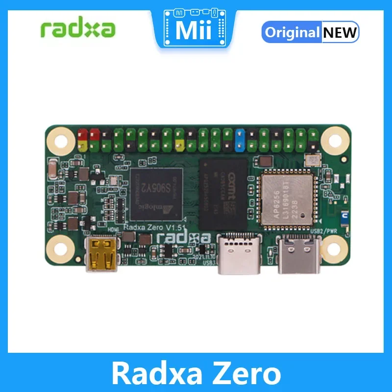 

Radxa Zero Quad-core Mini Development Board With 1G/2G/4G Ram, A powerful Alternative to Raspberry Pi Zero W