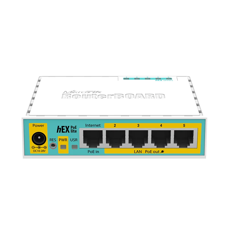 MikroTik-Routeur intelligent RBexecute UPr2, commutateur POE, hEX PoE lite, 24V