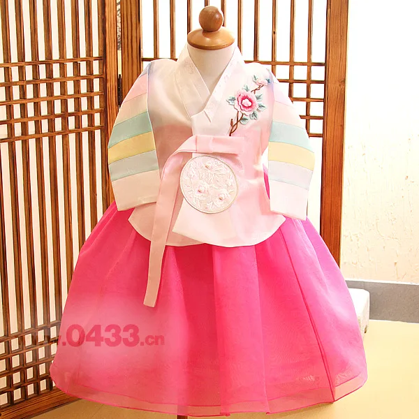 

Children's Clothing Korea Traditional Hanbok Dress for Children Hanbok Girl 2020 Fashion Children dress Summer dress