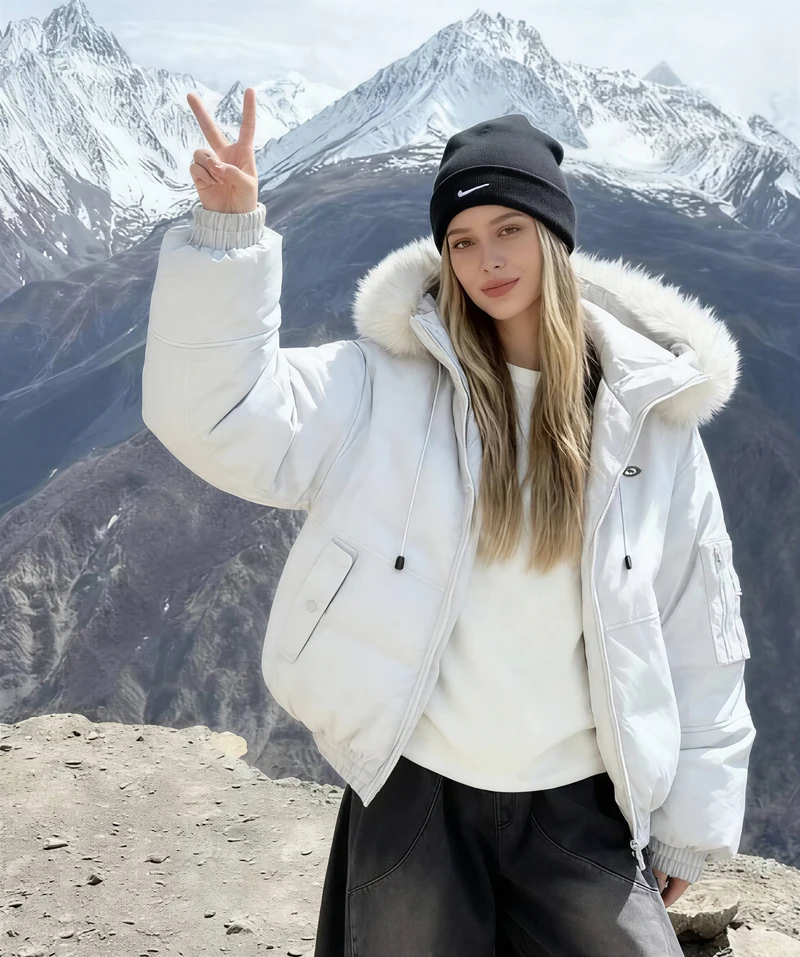 Parkas Damen Y2K Herbst Europäischer Stil Plaid Einreiher Flanell Schachbrettbänder Cinched Schnürung Tether Uniform Pendeln