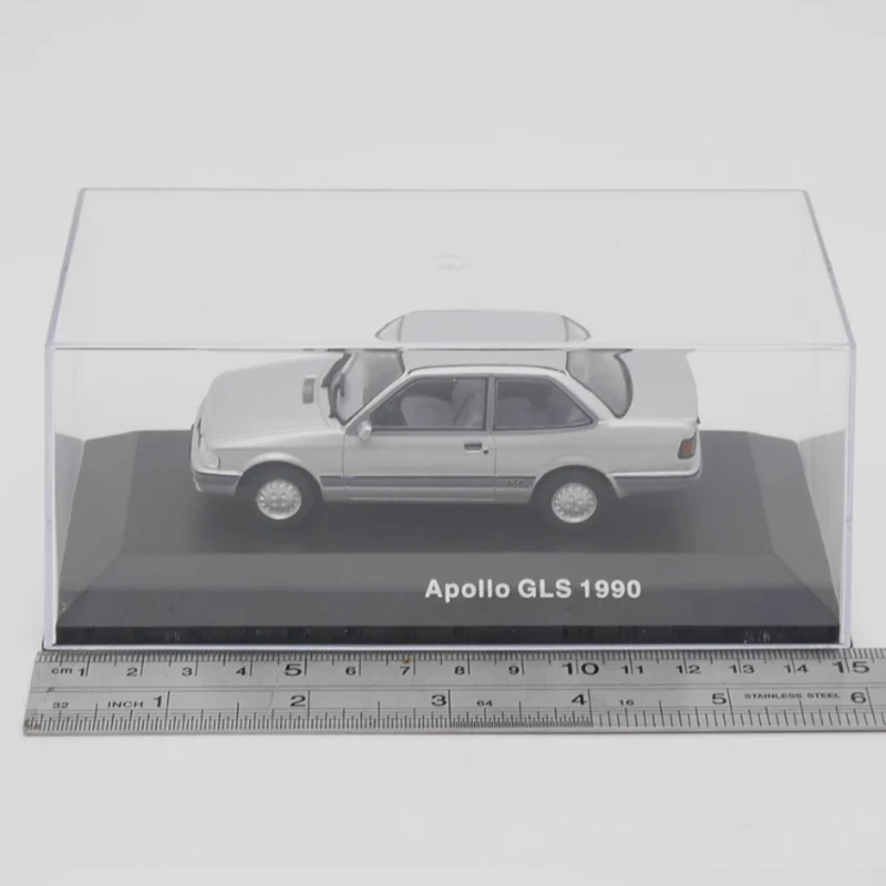 Modèle réduit de voiture Apollo GLS 1990 en alliage moulé sous pression, échelle 1:43, produit fini, simulation, jouet de collection, cadeau, présentoir