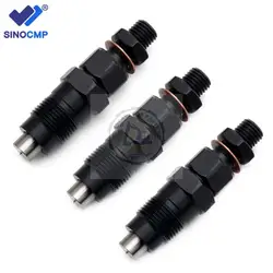 3PCS 119515-53001 Fuel Injector for Yanmar 3TNM72 John Deere Tractor Engine Diesel with 3 Month Warranty