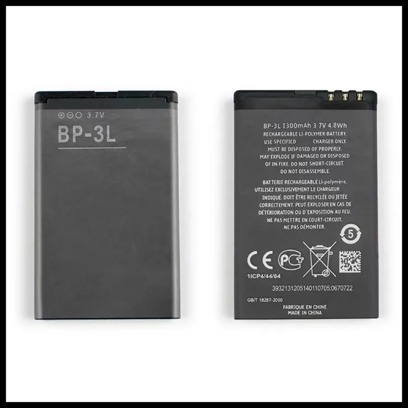 

BP-3L Battery For NOKIA Lumia 710 610 303 3030 510 603 610C BATTERY BP3L BP 3L