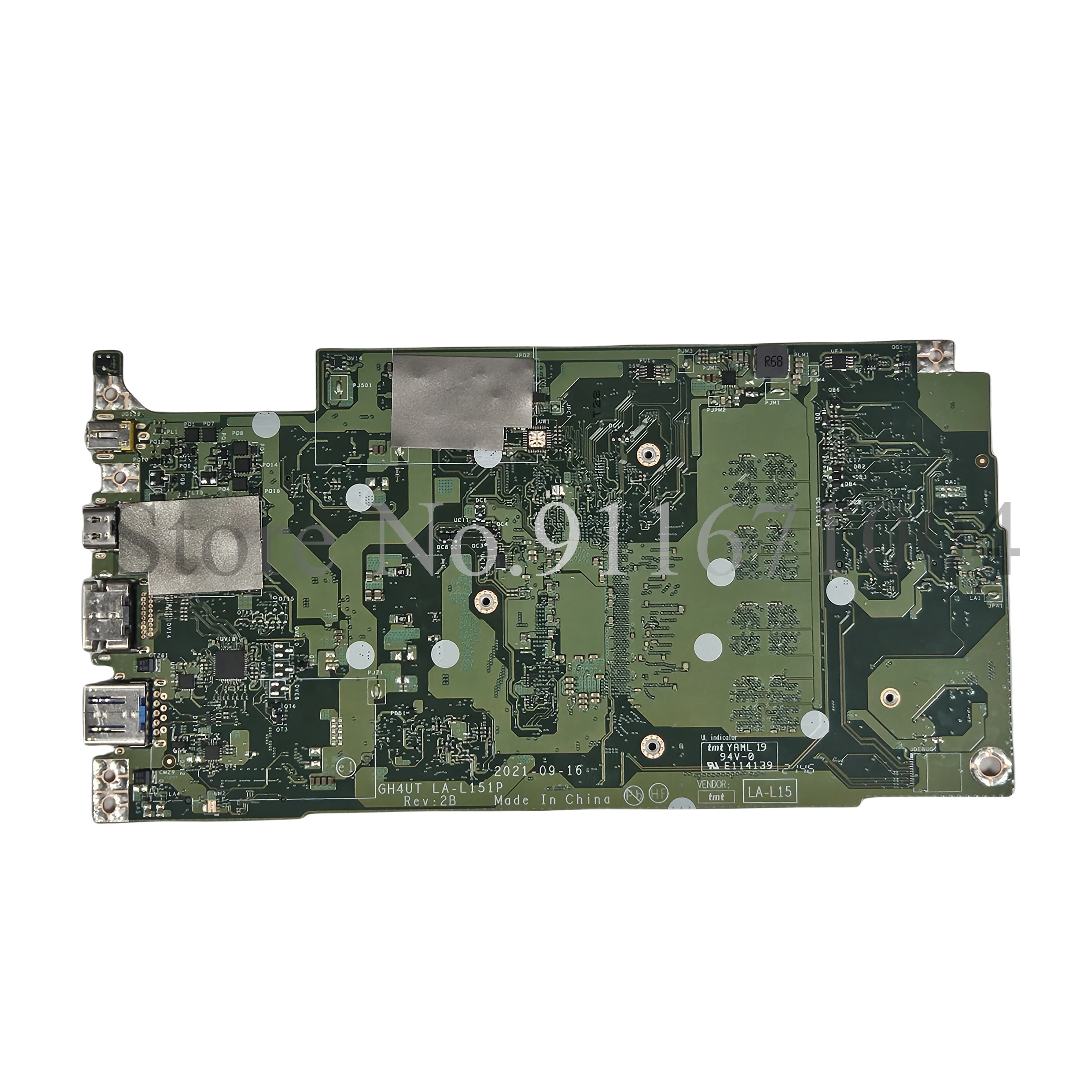 Imagem -02 - para Acer Swift Sf314511 N20c12 Placa-mãe do Portátil Nb.abm11.006 com I51135g7 I7-1165g7 Cpu 16gb-ram Gh4ut La-l151p Rev:2.0