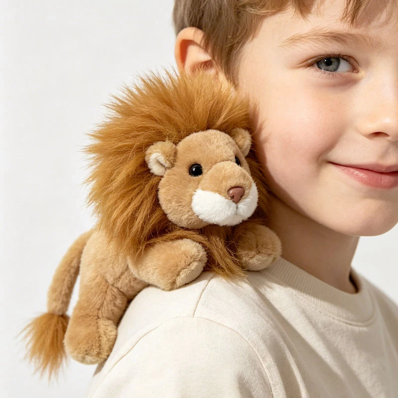 Magnetic Shoulder Jesus Parrot Sloth Frog Chameleon Plush Toys Panda Squirrel Mouse Lemur Sea Eagle Plushie Doll Funny Xmas Gift