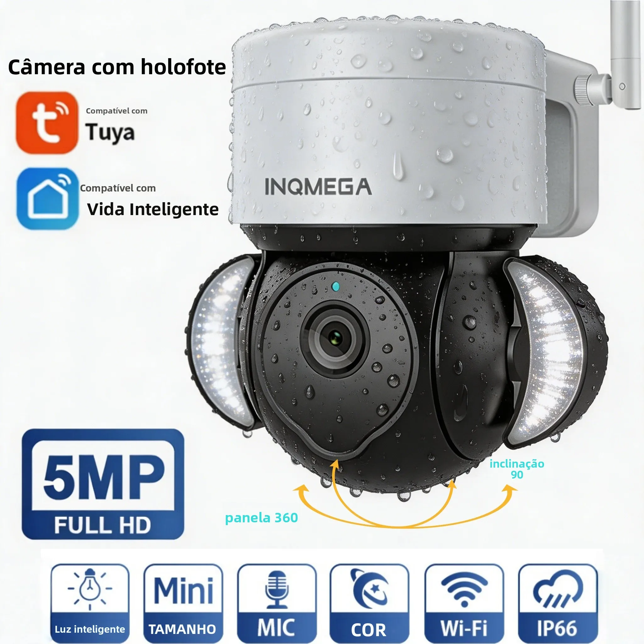 5mp-wifi-ptz-dome-camera-color-night-vision-sd-cloud-storage-ip66-waterproof-motion-alert-for-yard-garden-outdoor-night-security