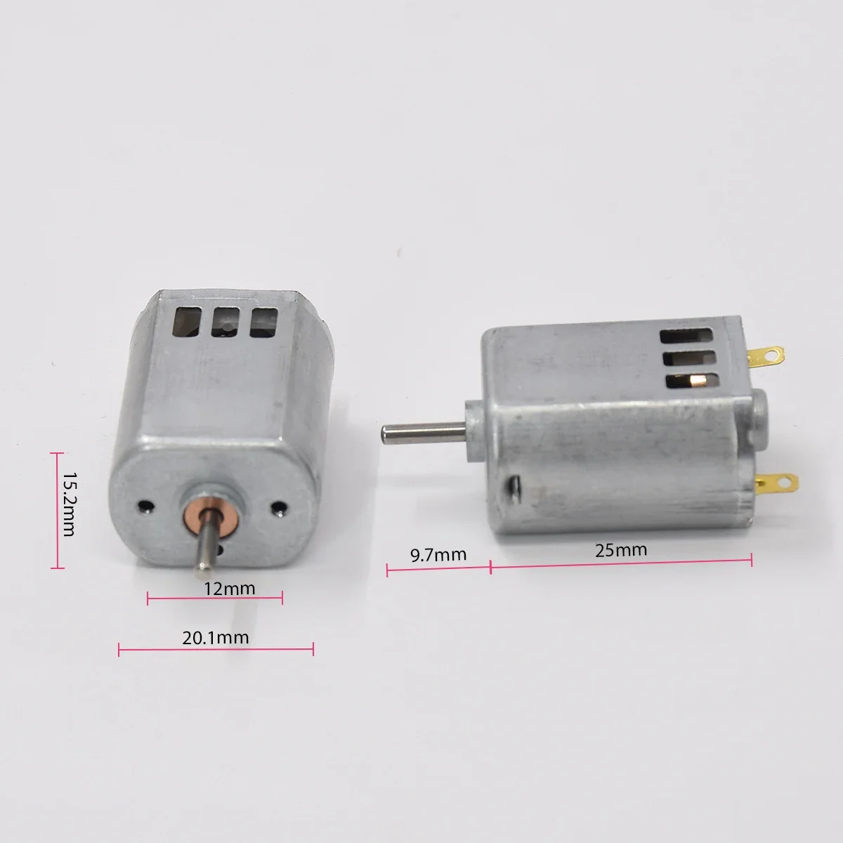 Micro FK-130PH 130SH Carbon Brush Electric Motor DC 3V 3.7V 23400RPM High Speed with Cooling Hole for Toy Slot Car