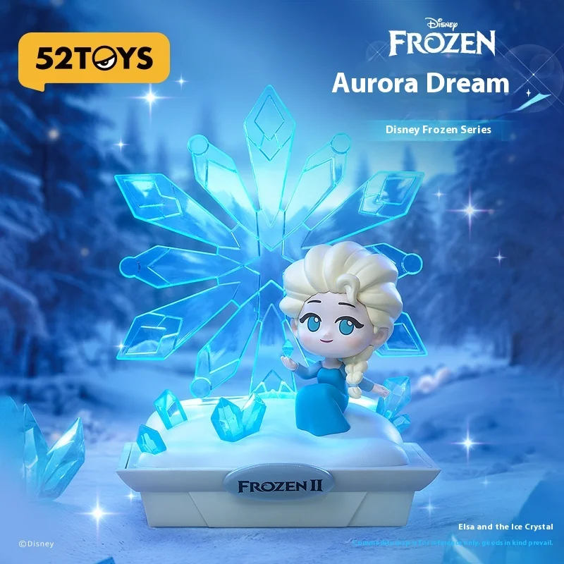 ของเล่นฮอต 52toys ดิสนีย์ โฟรเซ่น ซีรีส์ ออโรร่า ดรีม บลายด์บ็อกซ์ ของเล่นน่ารัก ทำมือ ของเล่นยอดฮิต ของขวัญเซอร์ไพรส์สำหรับเด็กในวันหยุดและวันเกิด