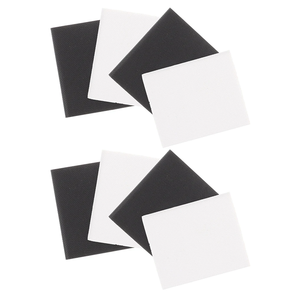 

8 Pcs Door Sealing Strip Self Adhesive Foam Corner Seal Window Car Weatherproof Sound Insulation Strong Adhesion Versatile Use