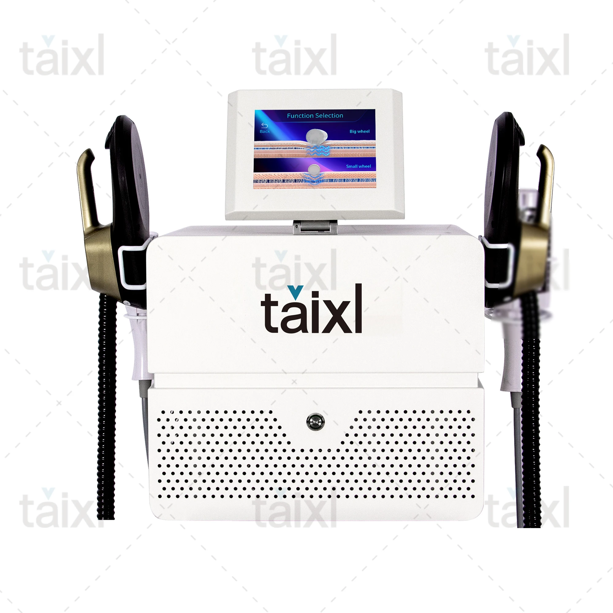 جديد 200 هرتز EMS الأسطوانة التخسيس تخفيض السيلوليت الداخلية الكرة الأسطوانة 360 درجة الأشعة تحت الحمراء فراغ الأسطوانة تدليك جهاز تجميل برو