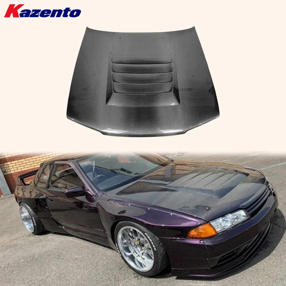 

Передний вентилируемый капот в стиле 2D NIS для Nissan Skyline R32 GTR 1989-1993 гг. (перевозка океана выгодно, добро пожаловать в побег)