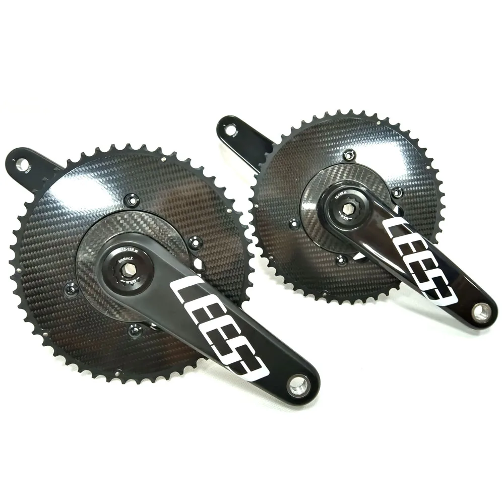 Carbon Fiber Crankset 165mm 170mm for Road Bikes