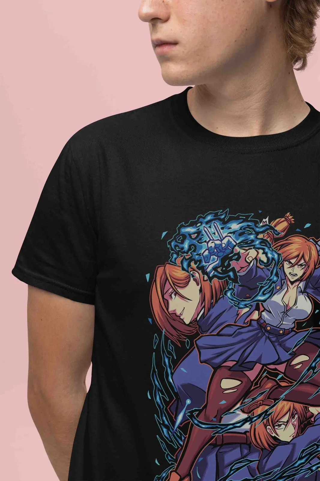 Jujutsu Kaisen Shirt Nobara Kugisaki T-Shirt Sukuna Mahito JJK Anime Unisex Tee