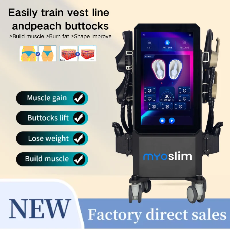 Professional EMSzero Neo Body Sculpt Machine RF Hiemt EMS Build Muscle Slimming Buttock Toning Muscle Stimulator EMS zero Pro