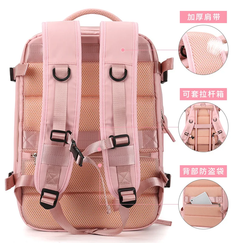 Waterproof Travel Backpack Men Women Multifunction Laptop Backpacks Outdoor Luggage Bag Mochilas Shoulder Bag Teenage Schoolbag