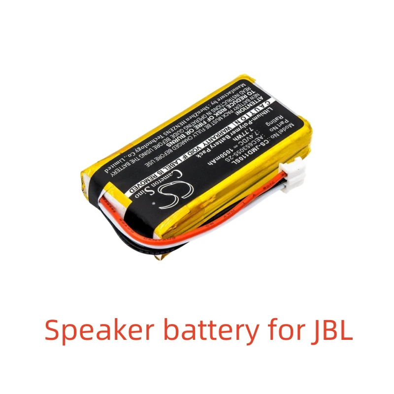 CS Li-Polymer battery for JBL Speaker,7.4V,1050mAh,Flip 1