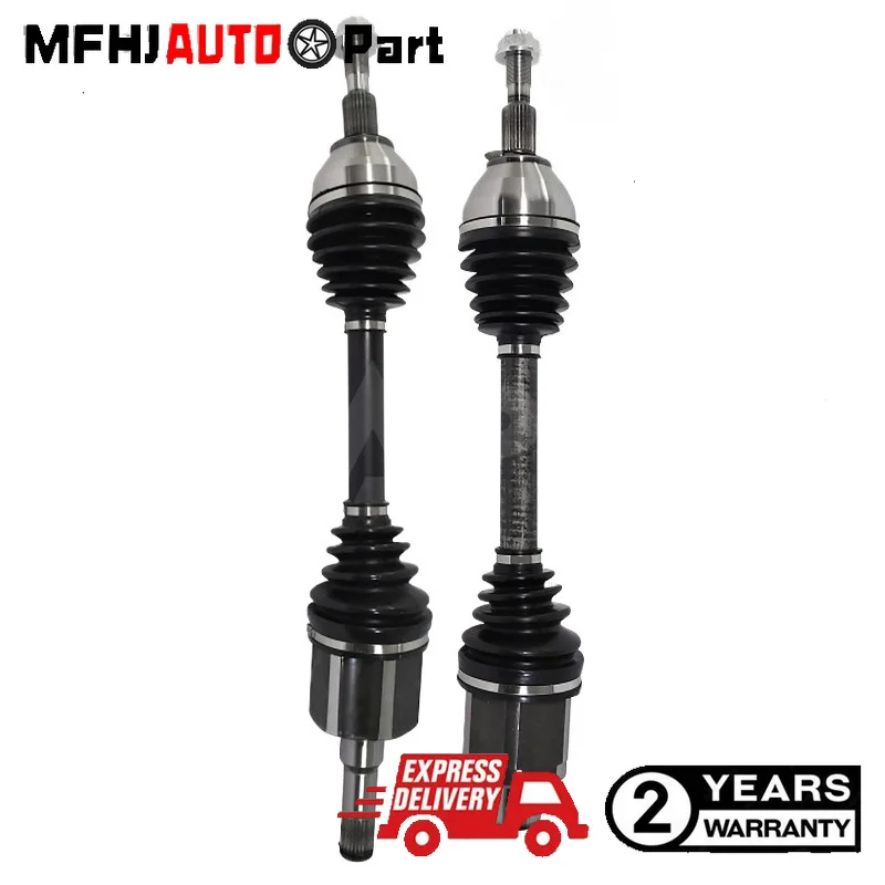 Front Pair CV Axle Joint Shaft for Lincoln Nautilus Ford Edge 2.7L AWD 2019-2023 K2GZ3B436D K2GZ3B437B
