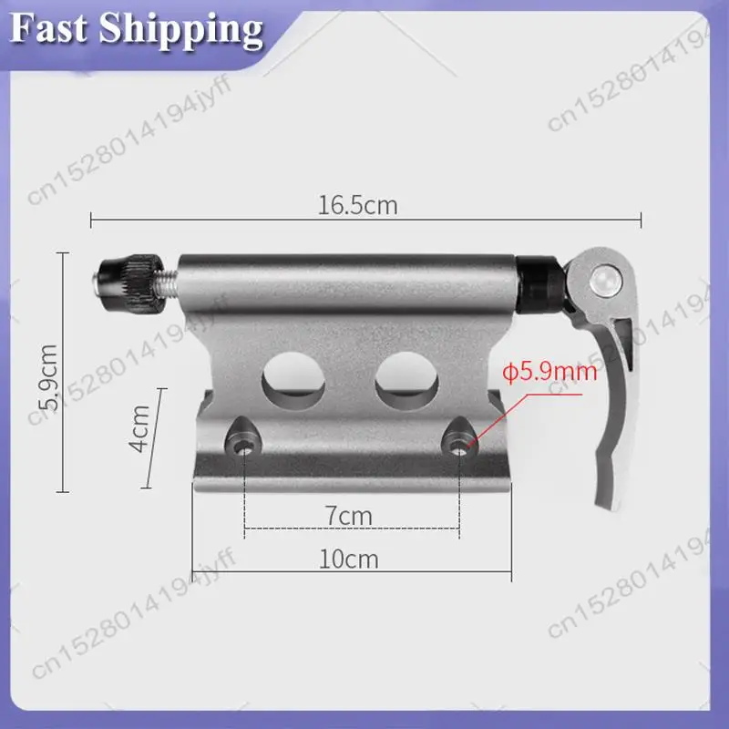 

-ABDH 2 Pcs Bike Fork Mount Bicycle Truck Bed Roof Bike Rack Fork Mount Block Truck Mount For MTB Road Bike Black & Silver