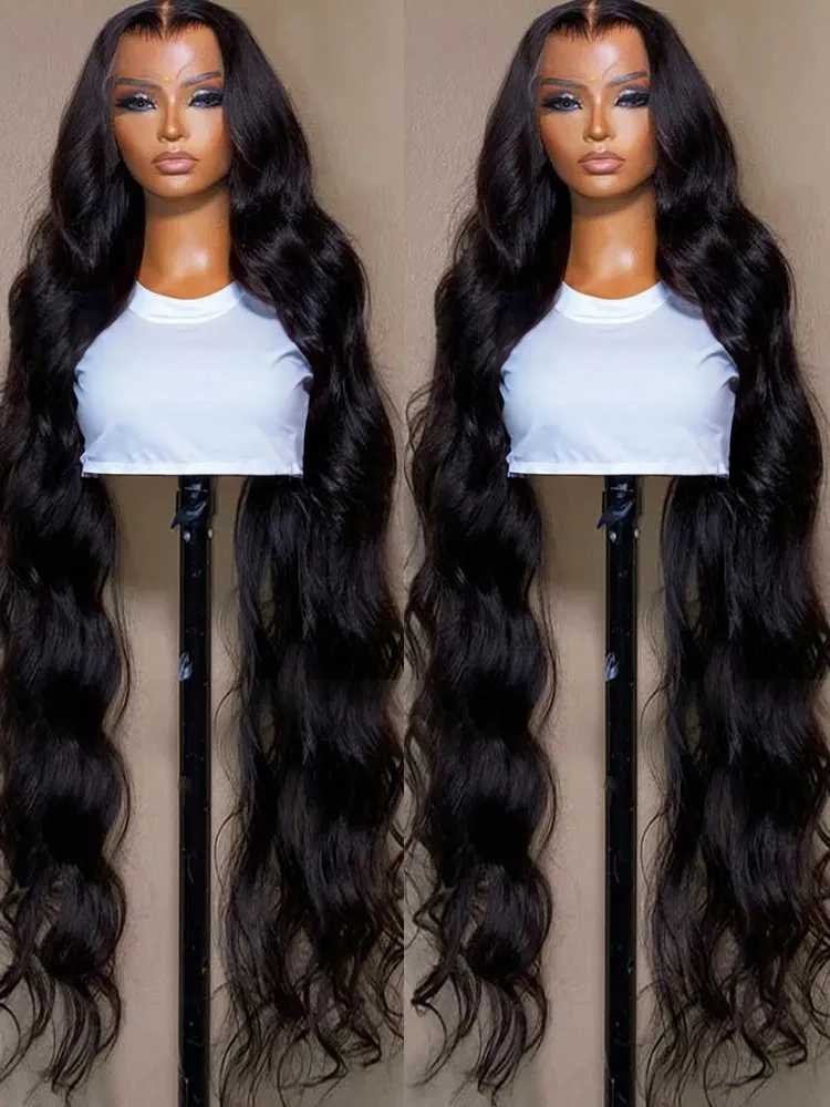 180% Lace Wig Human Hair 13x4 13x6 HD Lace Frontal Wig Body Wave Pre Plucked Remy 4x4 Lace Closure Wig For Women Brazilian