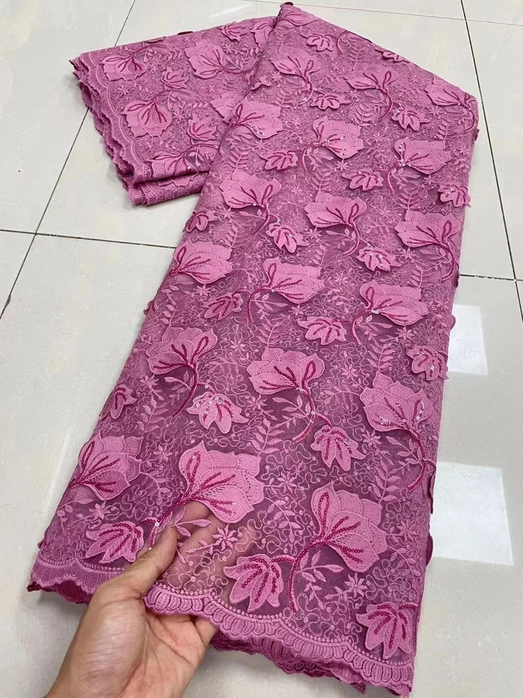 

Африканская Роскошная блестящая жемчужная ткань, модные женские платья невесты, швейные французские нигерийские Тяжелые Вышитые тюлевые кружевные ткани