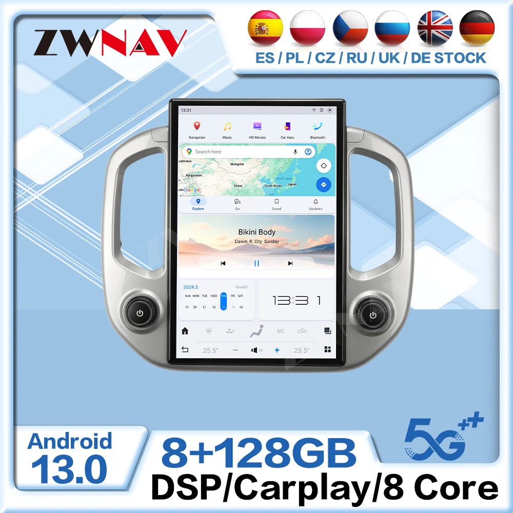 

Android 13 CarPlay Car Radio 14.4 inch Touch Screen For Chevrolet Colorado 2014-2018 GPS Navigation Multimedia Player Head Unit