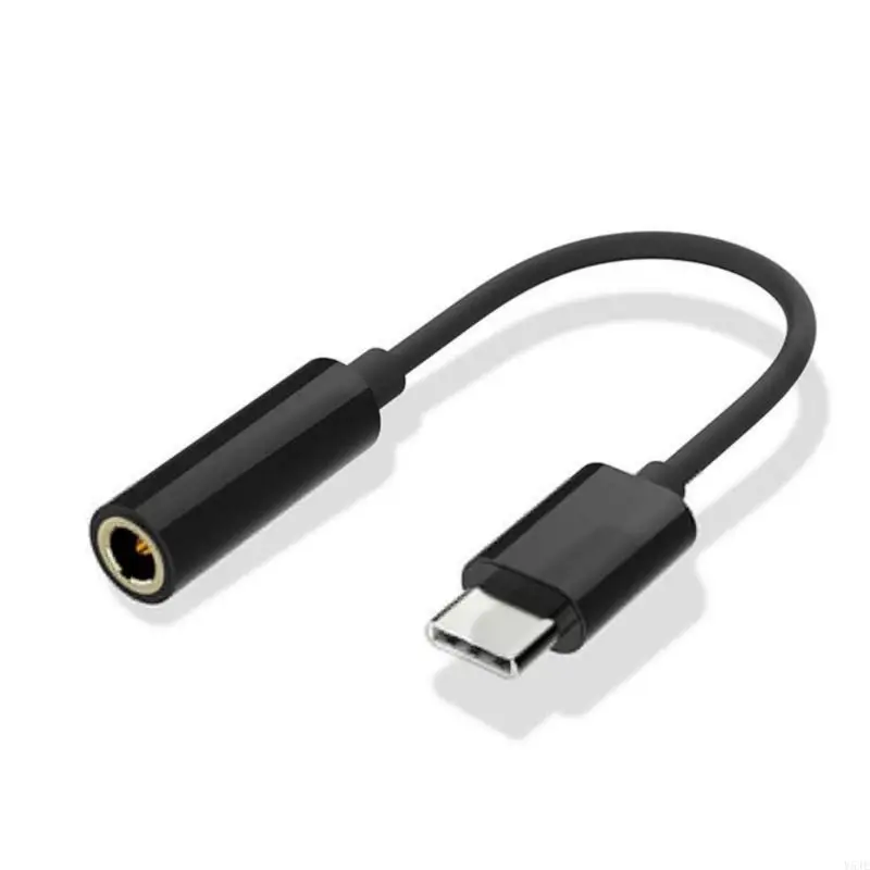 Y5JE Type C to 3.5mm Auditory Connector Cable for Commuting, Fitness, and Travel