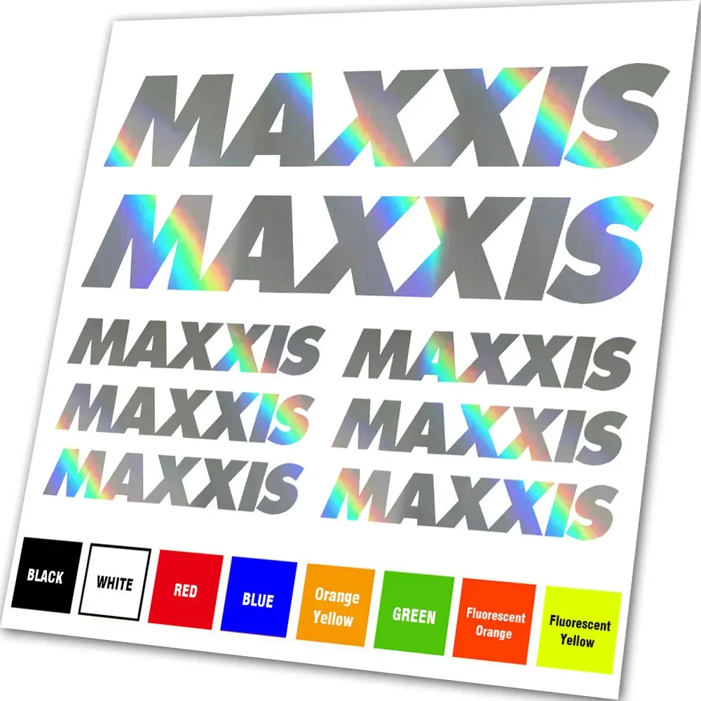 AliExpress NONE For  MAXXIS Tire MOTO Race Toolbox Car BMX BIKE BICYCLE FRAME Mtb Sponsor STICKER DECAL