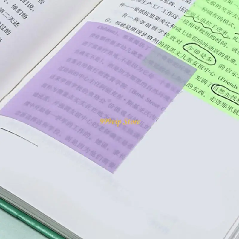 C90C 7 pezzi Cleartier Note Avile Nota Transparent Pad Pad Facile To Write Multifunctional Pad Note adeguate impermeabili