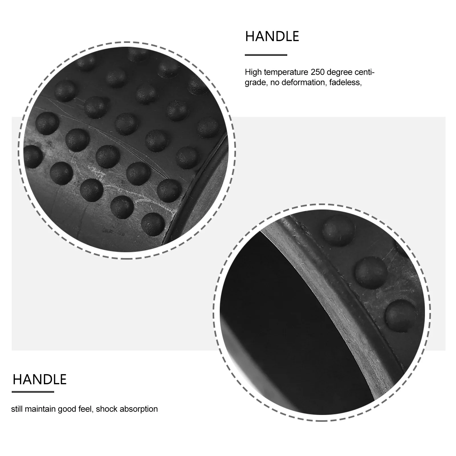 

1pc 25Mm Silicone Handle Cover High Temp Resistant 250°C Odorless Non-Slip Grip Tube For Tattoo Pen Handles Over 27Mm