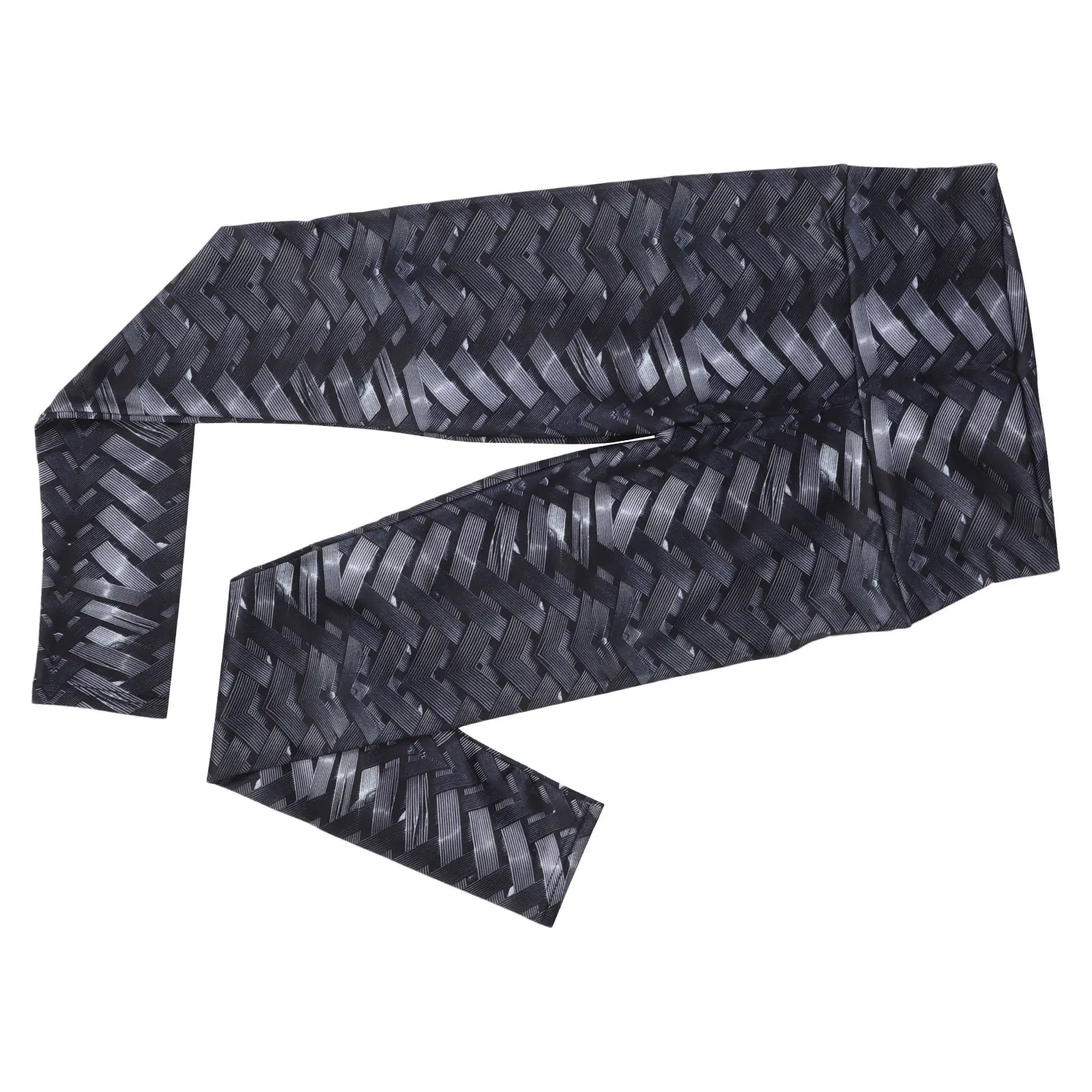 

Women High Waisted Yoga Pants Woven Pattern Stretchy Skin Friendly Leggings Gym Workout Fitness Women Workout Leggings