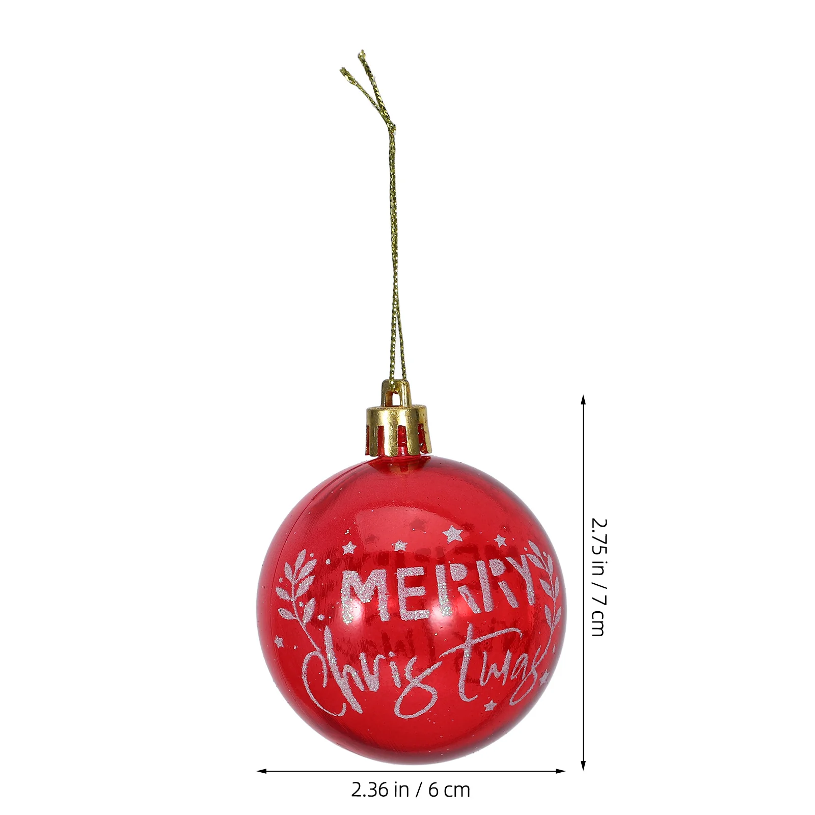 

6pcs Christmas Ornaments Party Decorations Xmas Tree Hanging Decorations Holiday Party Window Door Decor Xmas Supplies