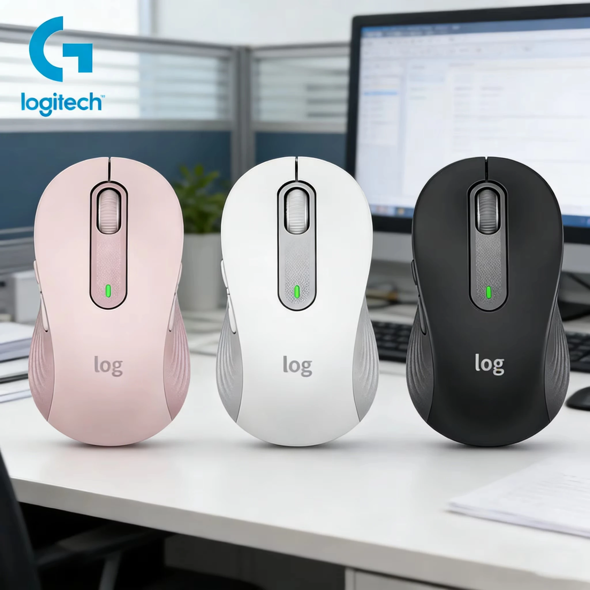 

Беспроводная Bluetooth-мышь Logitech M650 с бесшумным кликом, комфортной формой, длительным временем автономной работы и поддержкой нескольких устройств для Mac, Windows, iPad